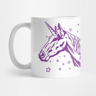 unicorn head Mug